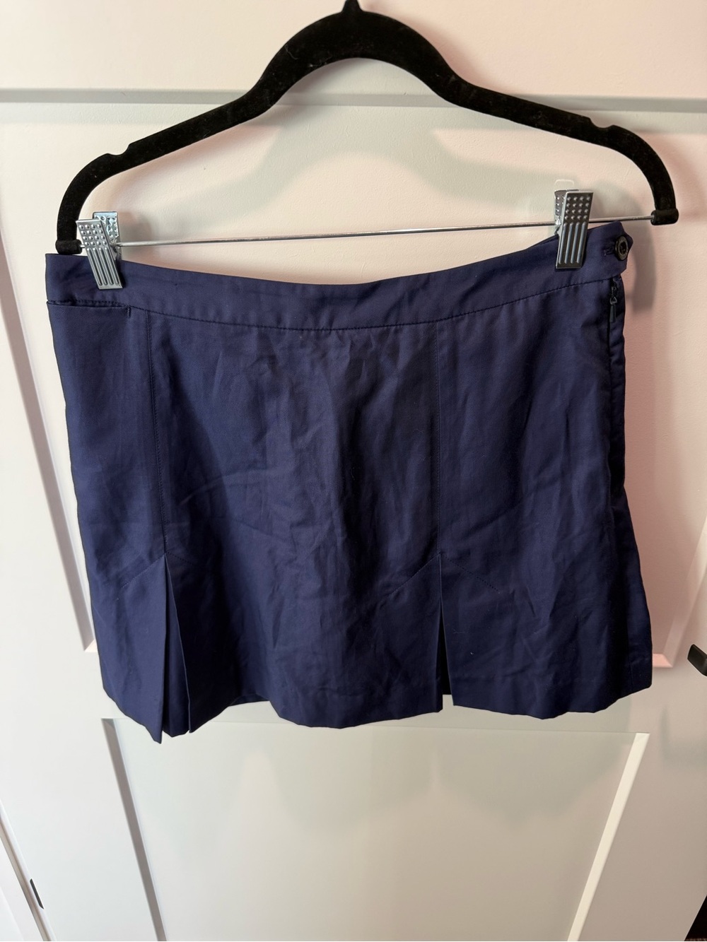 Polo Ralph Lauren Wimbledon Collection Tennis Skort Navy Pleated Skirt Sz 8 NWT